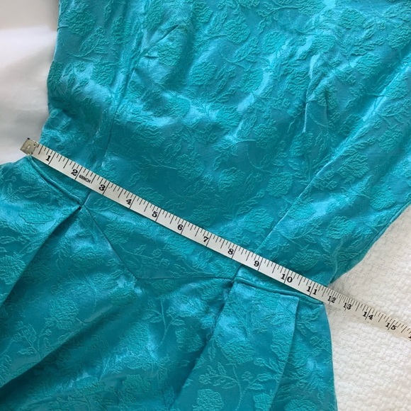 Vintage (60s) teal dress - Picture 8 of 8